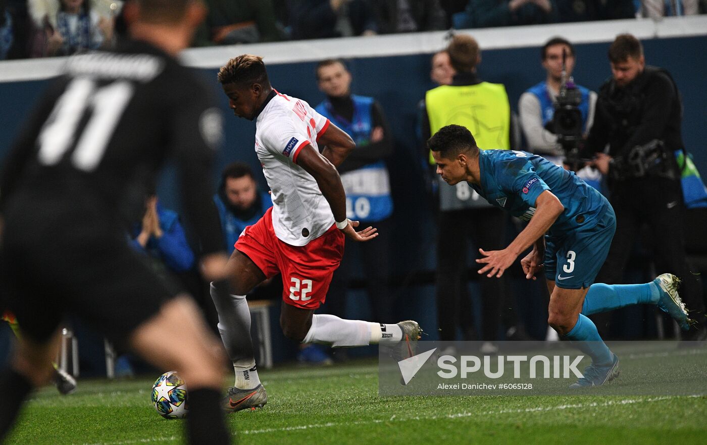Russia Soccer Champions League Zenit - Leipzig
