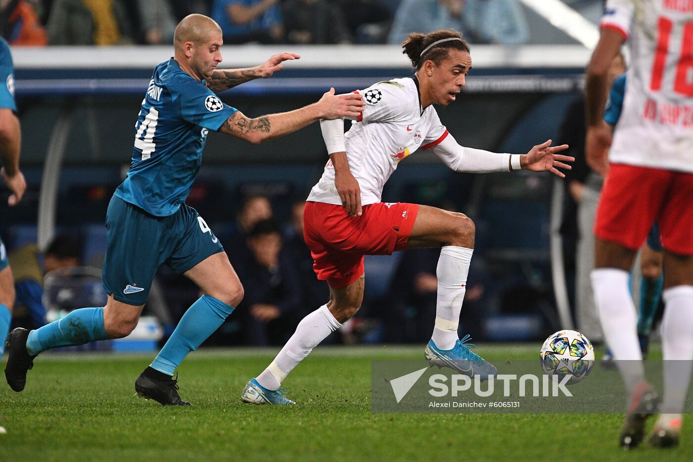 Russia Soccer Champions League Zenit - Leipzig