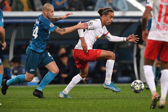 Russia Soccer Champions League Zenit - Leipzig