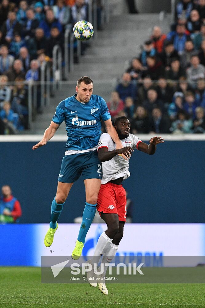 Russia Soccer Champions League Zenit - Leipzig