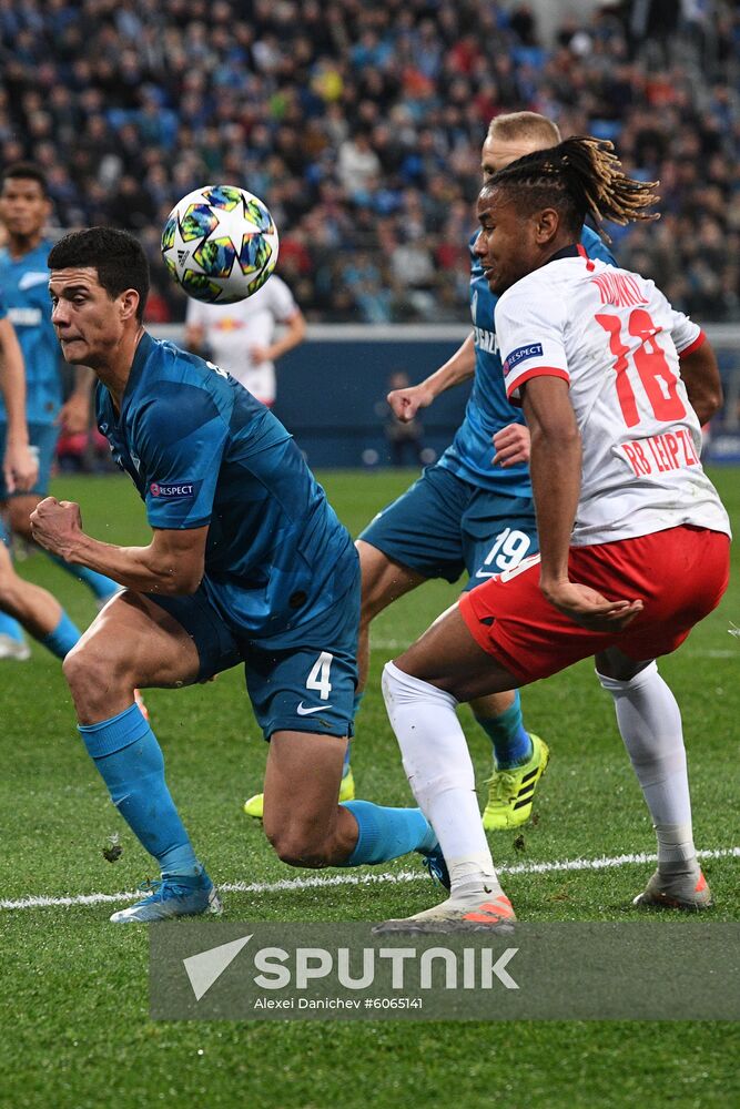 Russia Soccer Champions League Zenit - Leipzig