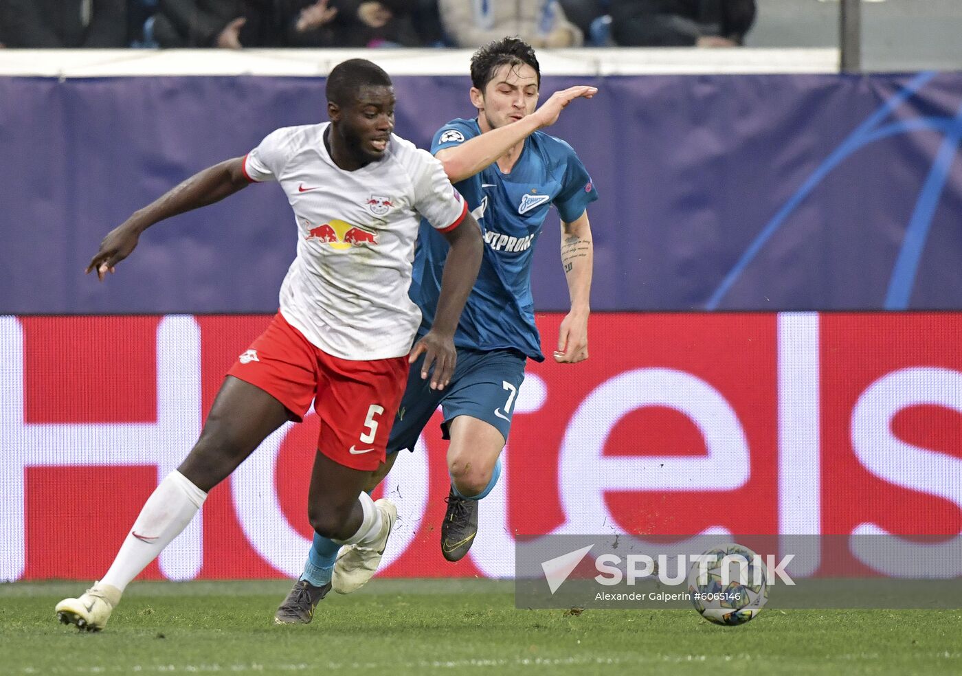 Russia Soccer Champions League Zenit - Leipzig