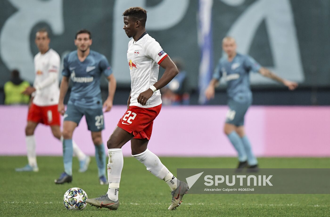 Russia Soccer Champions League Zenit - Leipzig