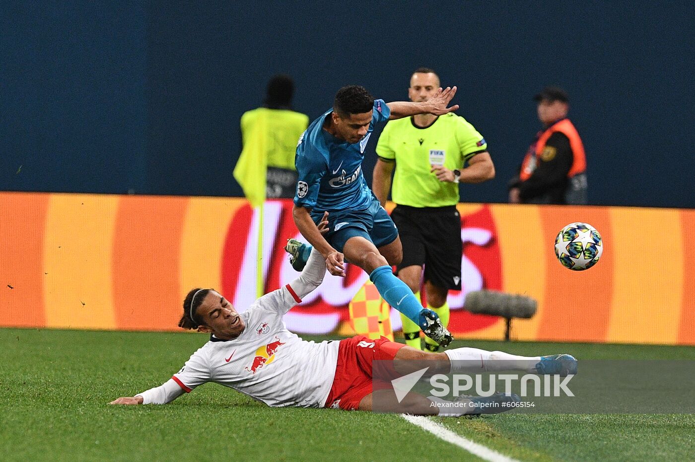 Russia Soccer Champions League Zenit - Leipzig