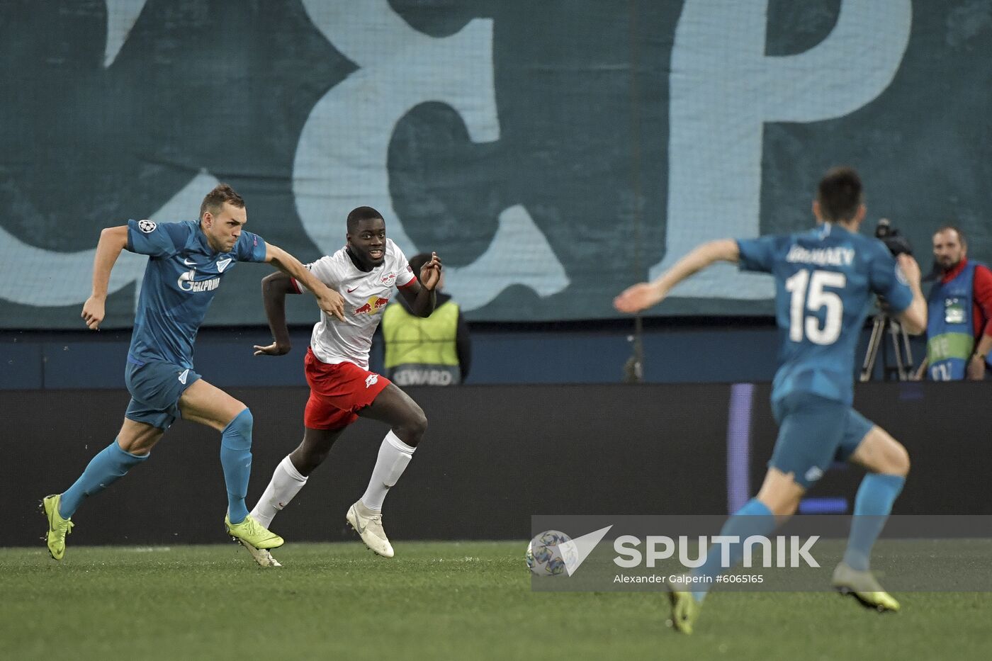 Russia Soccer Champions League Zenit - Leipzig