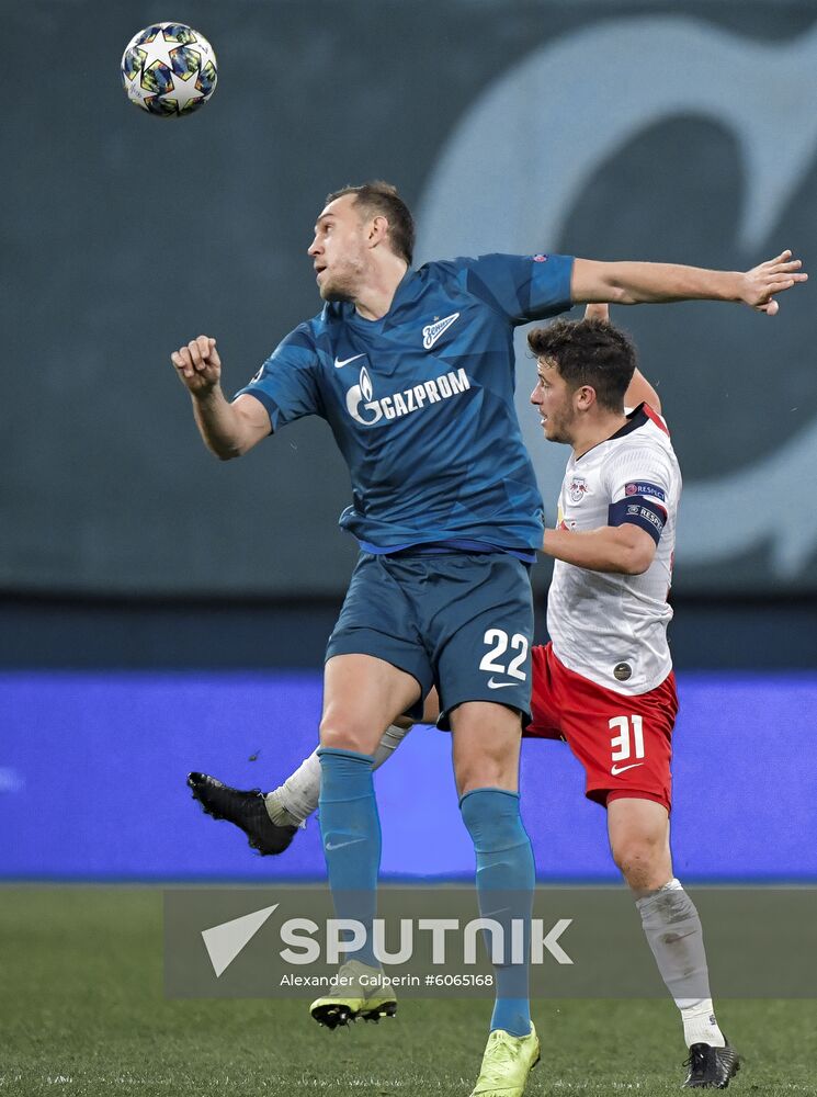 Russia Soccer Champions League Zenit - Leipzig
