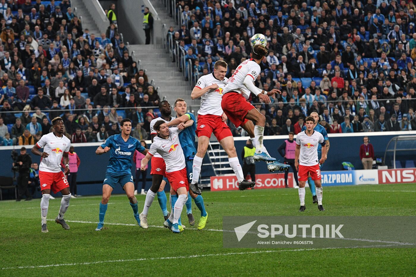 Russia Soccer Champions League Zenit - Leipzig