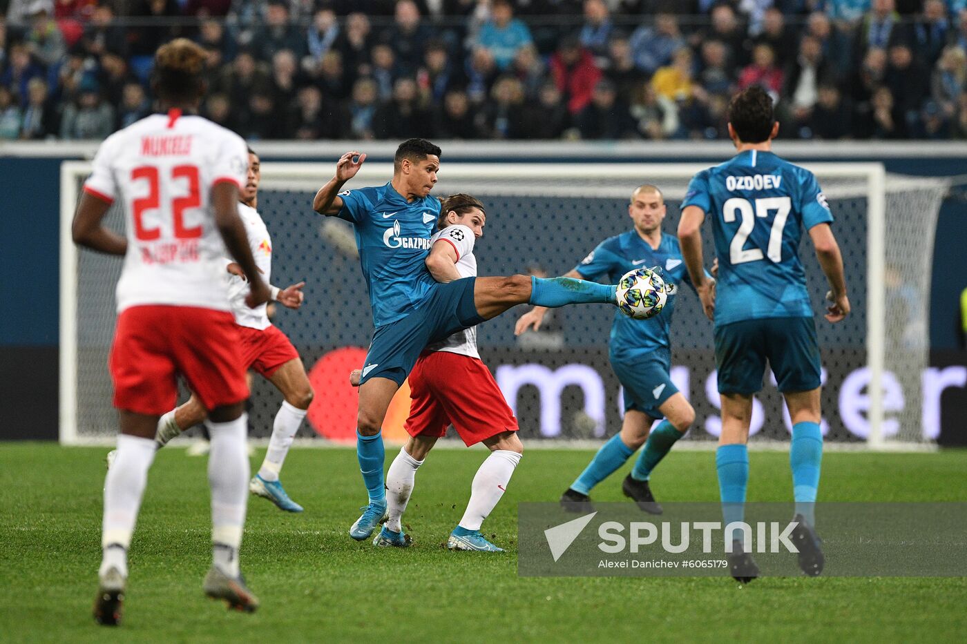 Russia Soccer Champions League Zenit - Leipzig