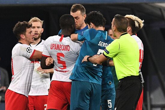 Russia Soccer Champions League Zenit - Leipzig