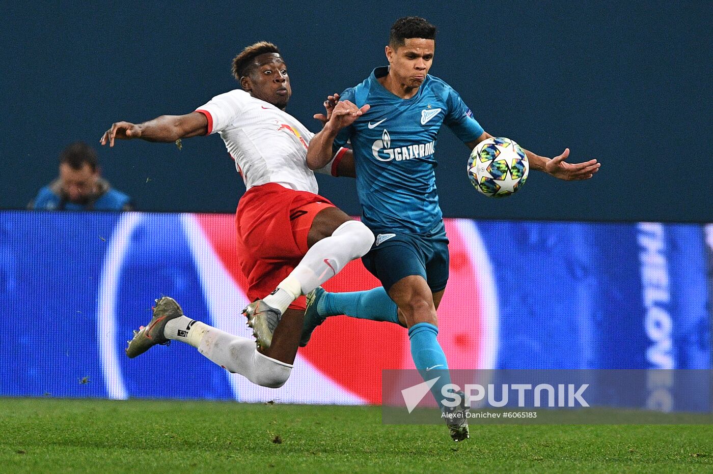 Russia Soccer Champions League Zenit - Leipzig