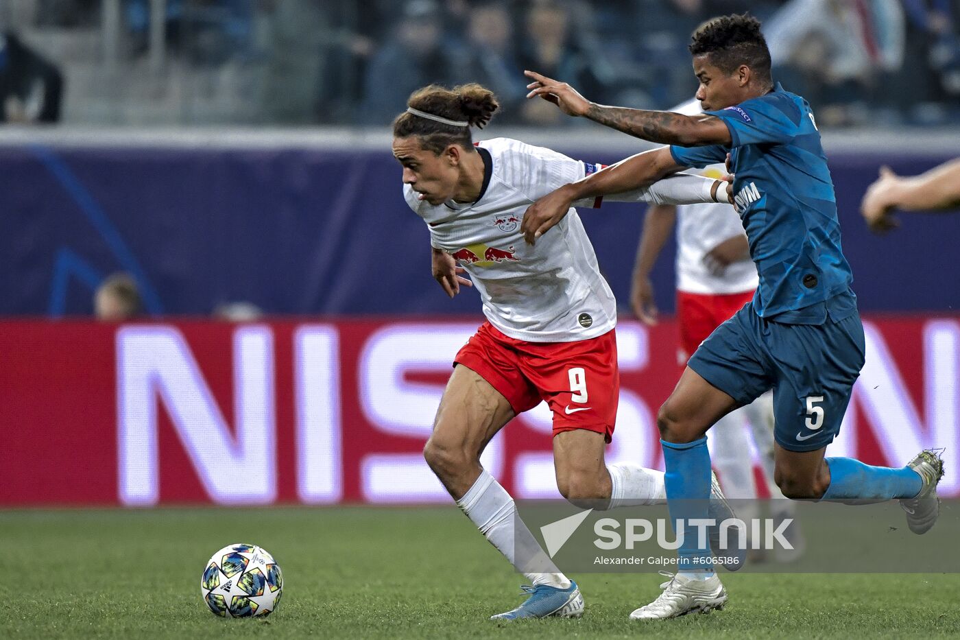 Russia Soccer Champions League Zenit - Leipzig