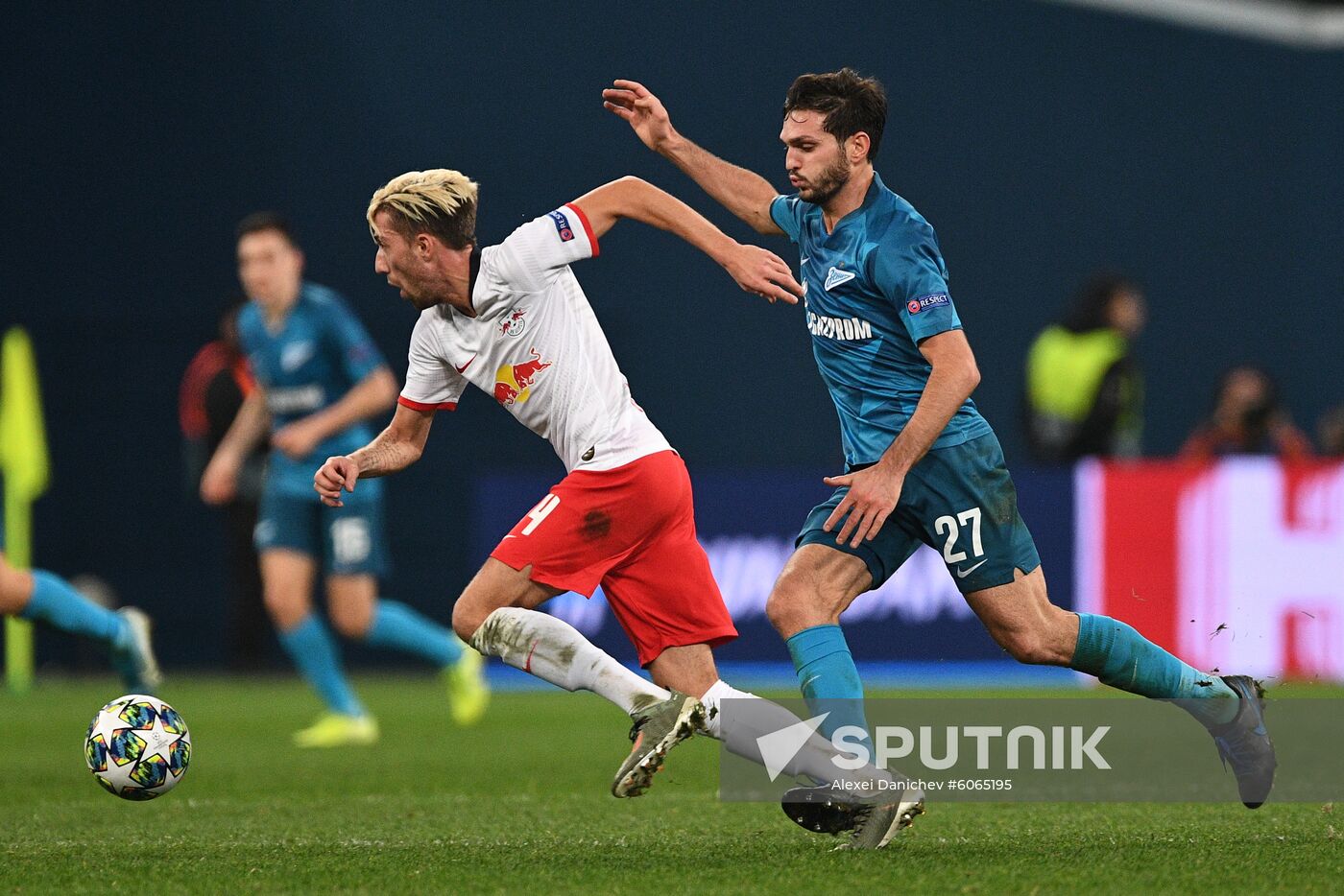 Russia Soccer Champions League Zenit - Leipzig