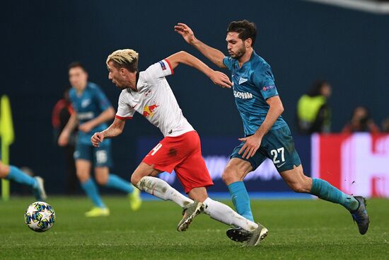 Russia Soccer Champions League Zenit - Leipzig