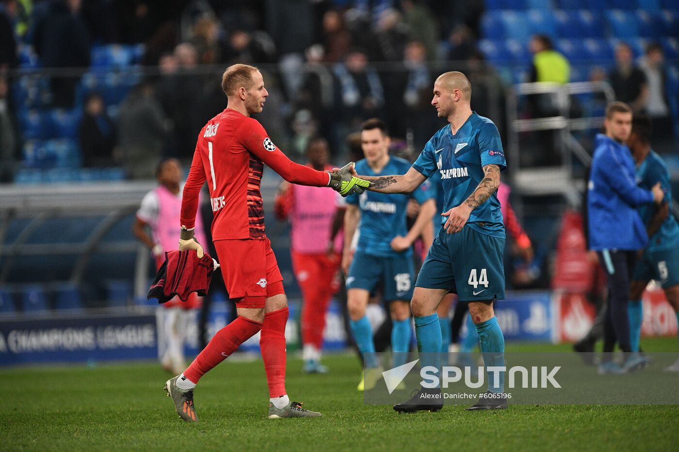 Russia Soccer Champions League Zenit - Leipzig