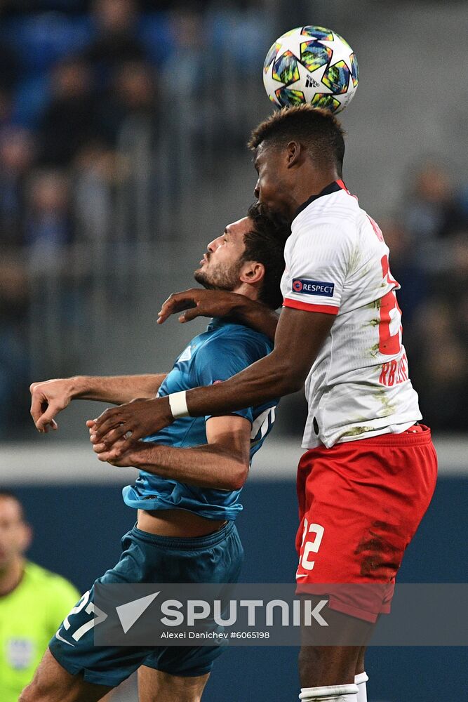 Russia Soccer Champions League Zenit - Leipzig