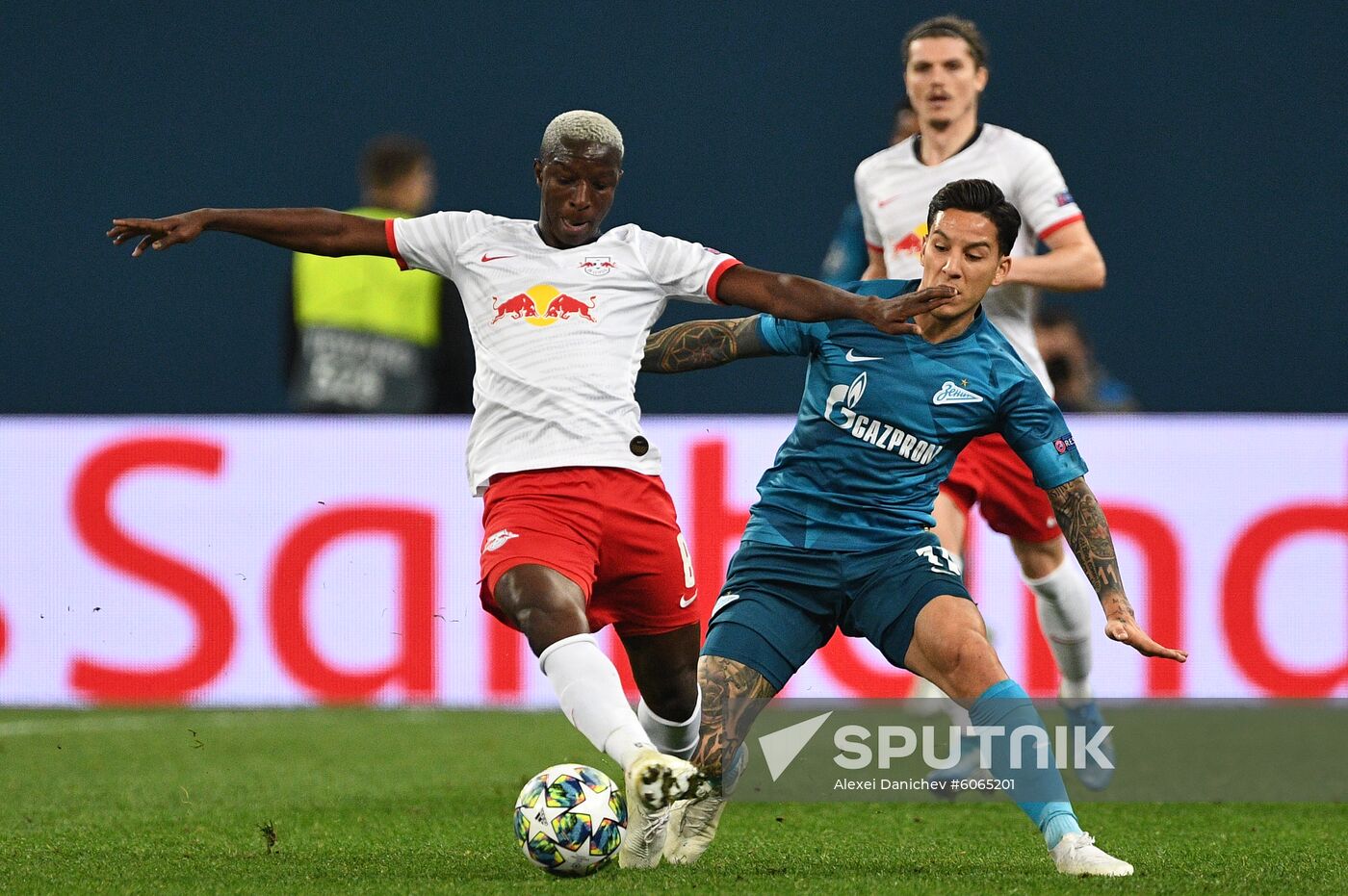 Russia Soccer Champions League Zenit - Leipzig