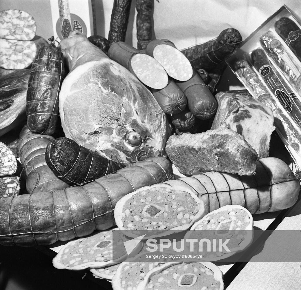 Products of Mikoyan First Moscow Sausage Factory