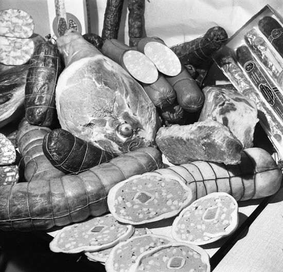 Products of Mikoyan First Moscow Sausage Factory