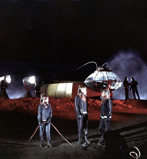 Still from movie 'The Andromeda Nebula'