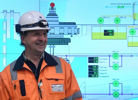 Russia Hydroelectric Station