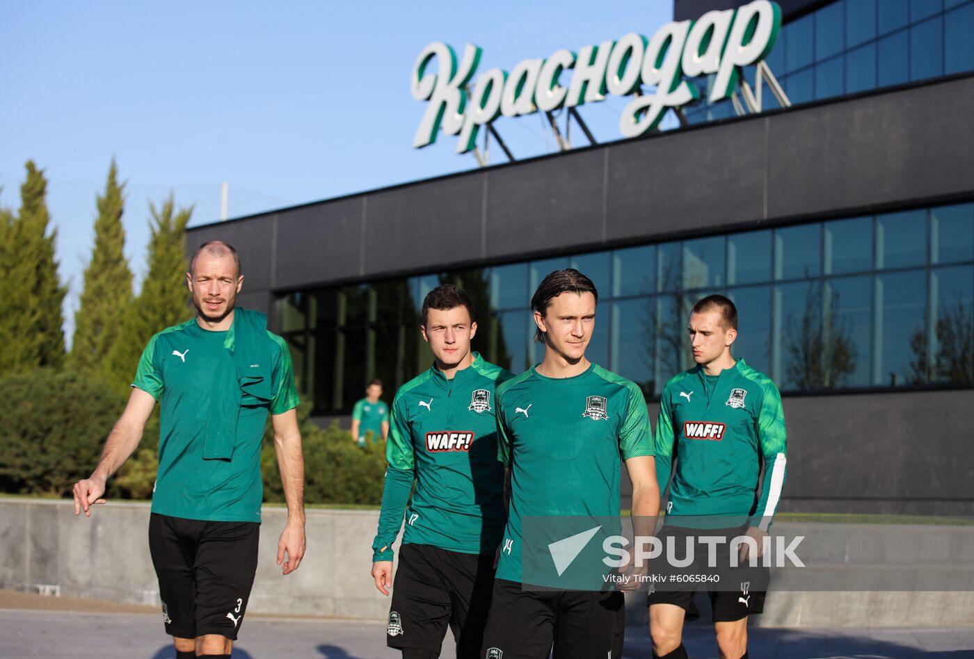 Russia Soccer Europa League Krasnodar