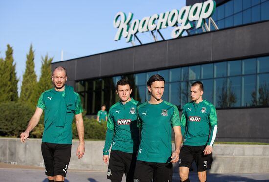 Russia Soccer Europa League Krasnodar