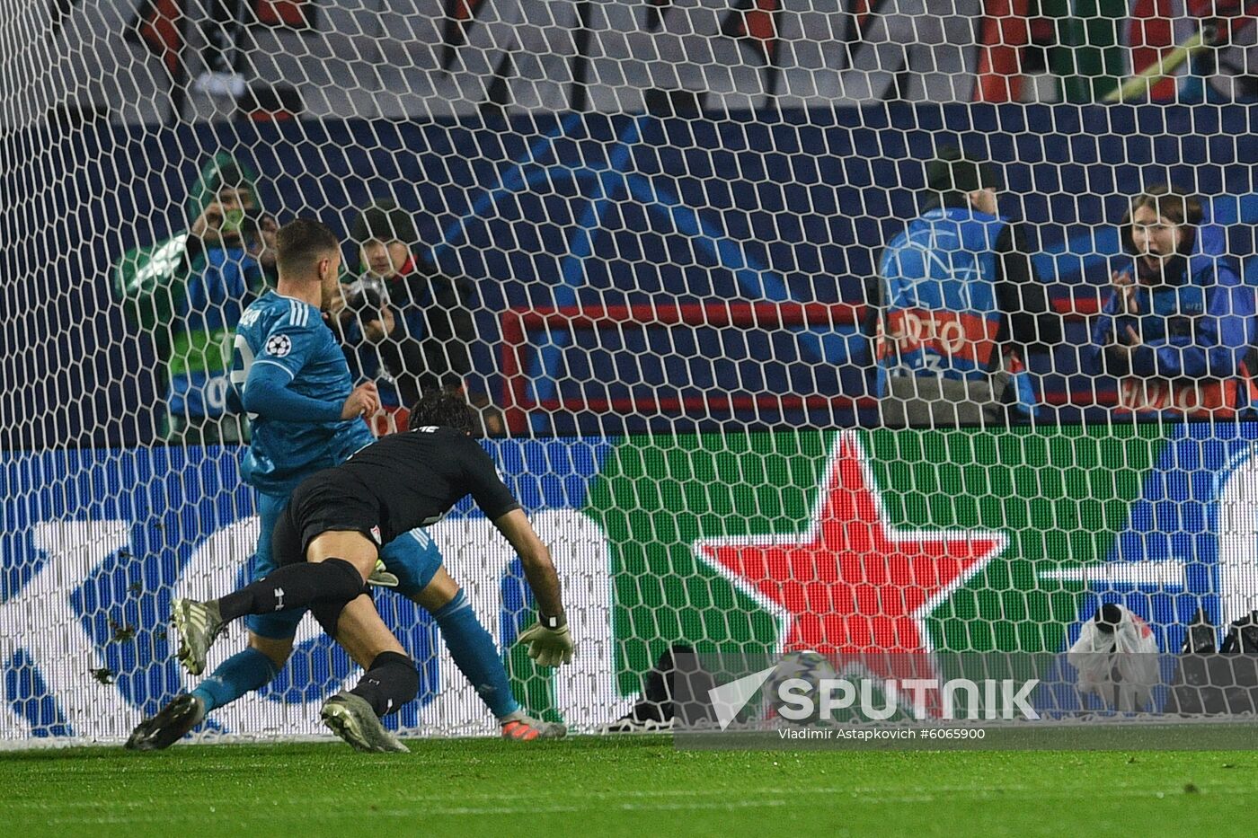 Russia Soccer Champions League Lokomotiv - Juventus