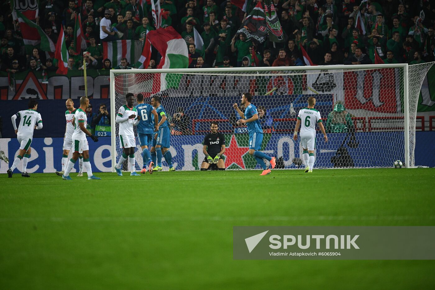 Russia Soccer Champions League Lokomotiv - Juventus