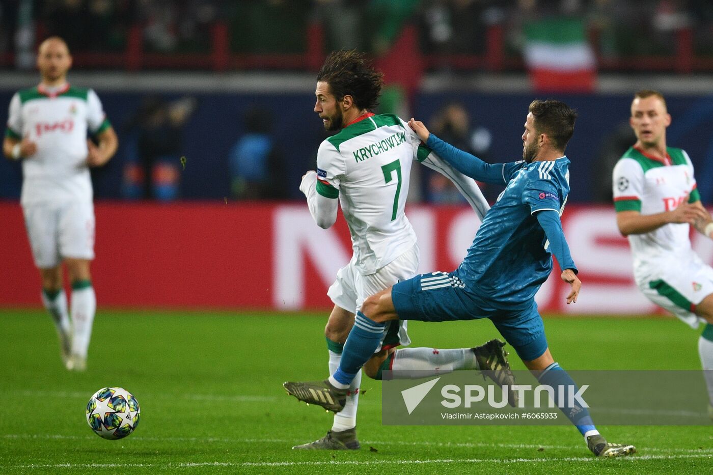 Russia Soccer Champions League Lokomotiv - Juventus