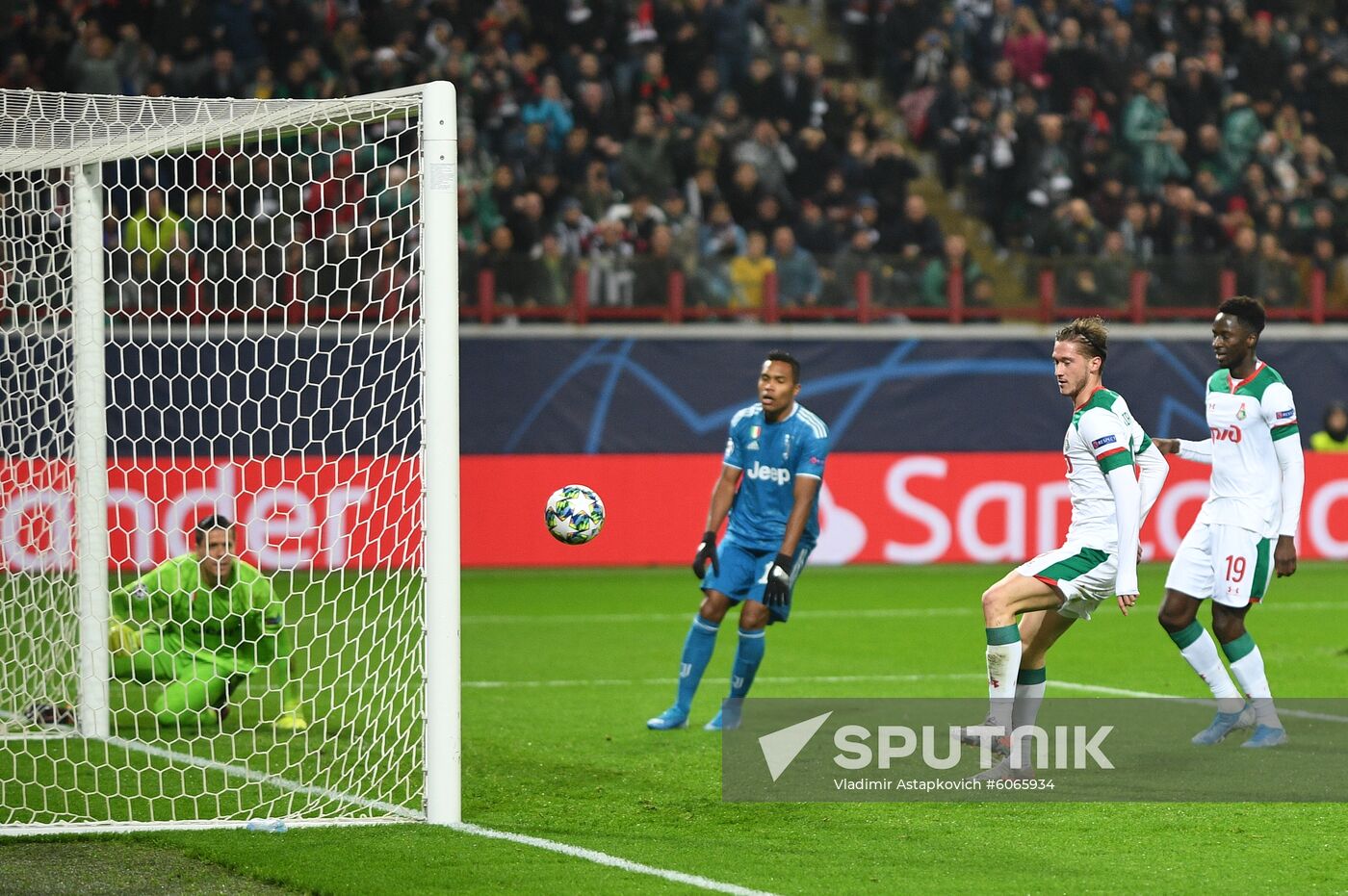 Russia Soccer Champions League Lokomotiv - Juventus