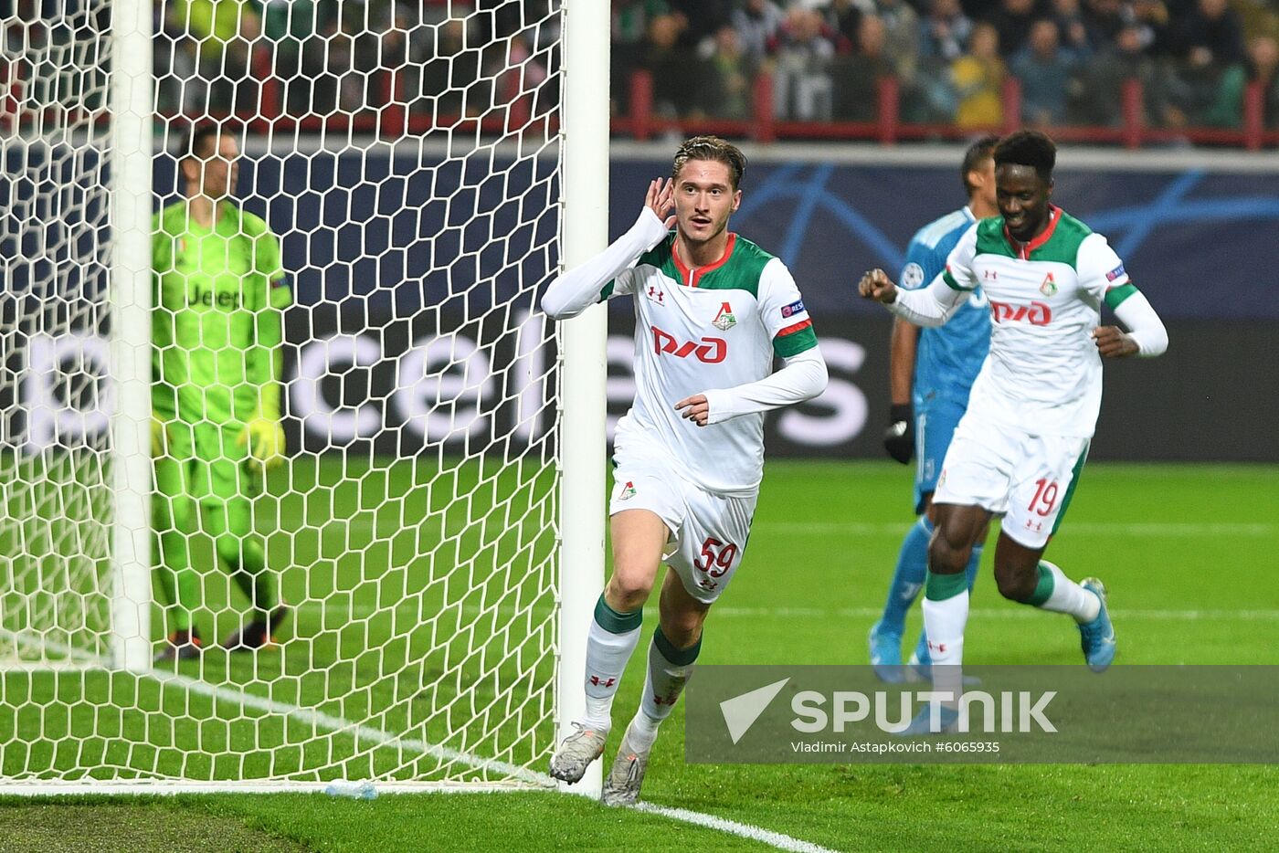 Russia Soccer Champions League Lokomotiv - Juventus