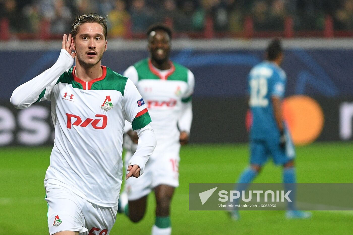 Russia Soccer Champions League Lokomotiv - Juventus