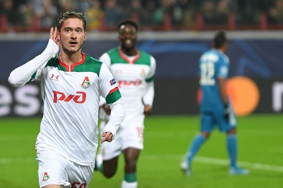 Russia Soccer Champions League Lokomotiv - Juventus