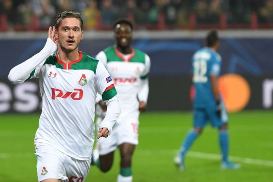 Russia Soccer Champions League Lokomotiv - Juventus