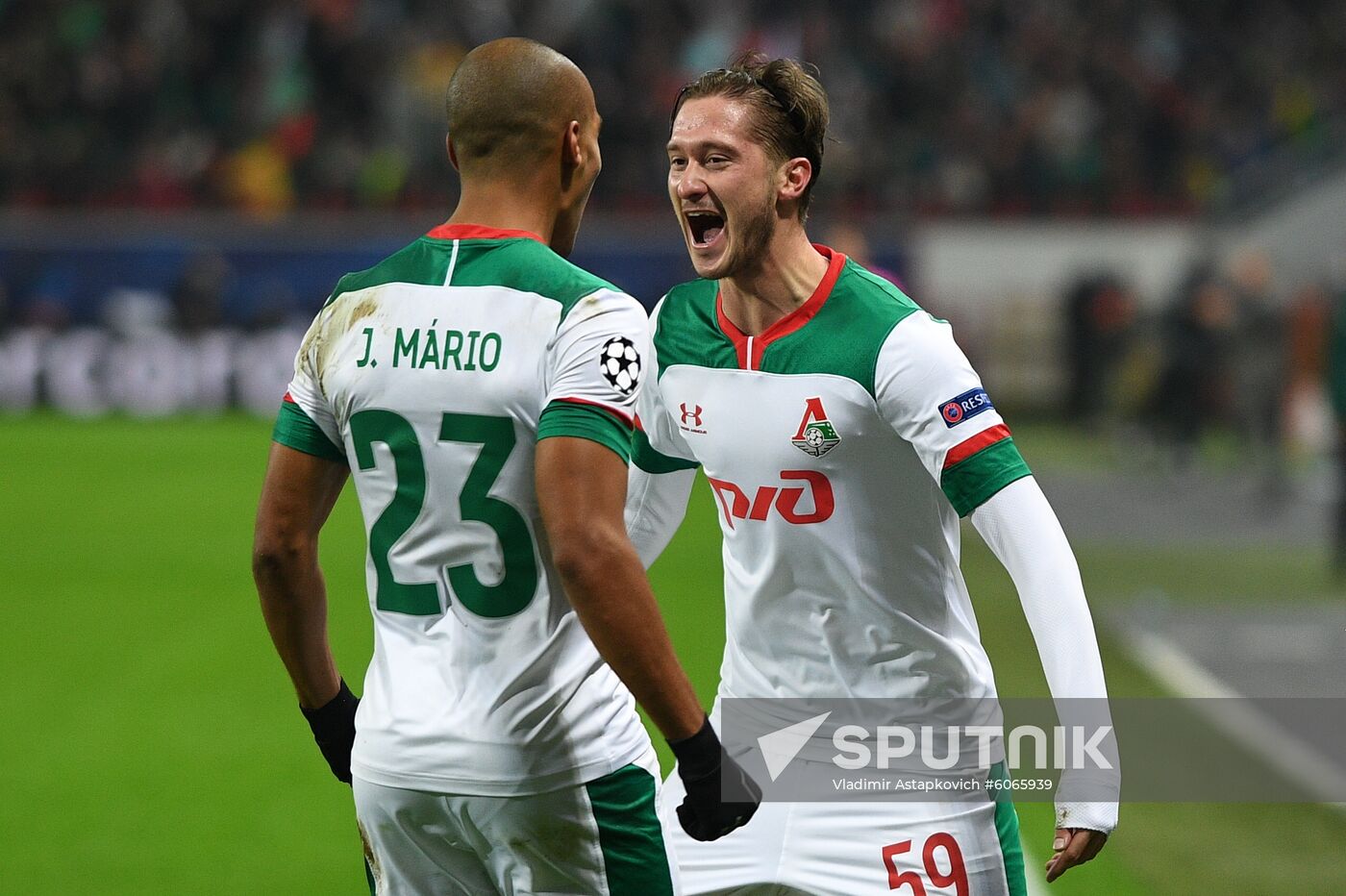 Russia Soccer Champions League Lokomotiv - Juventus