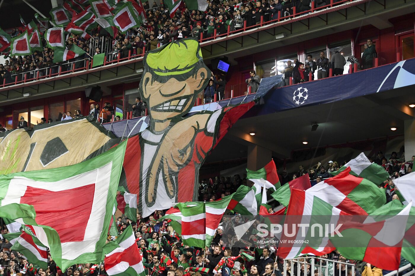 Russia Soccer Champions League Lokomotiv - Juventus