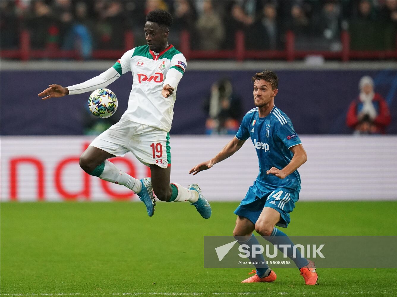 Russia Soccer Champions League Lokomotiv - Juventus