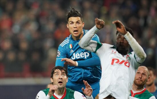 Russia Soccer Champions League Lokomotiv - Juventus