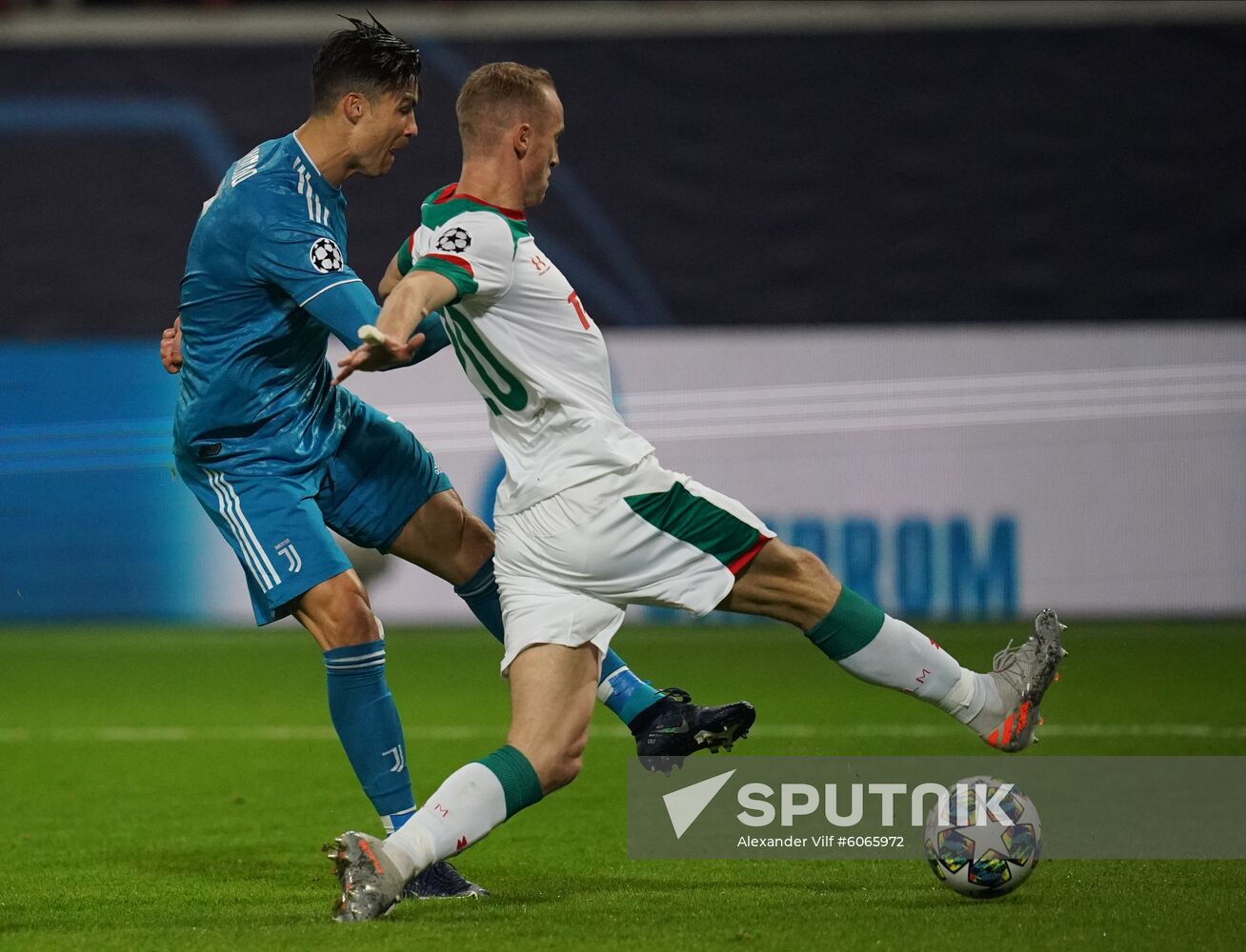 Russia Soccer Champions League Lokomotiv - Juventus
