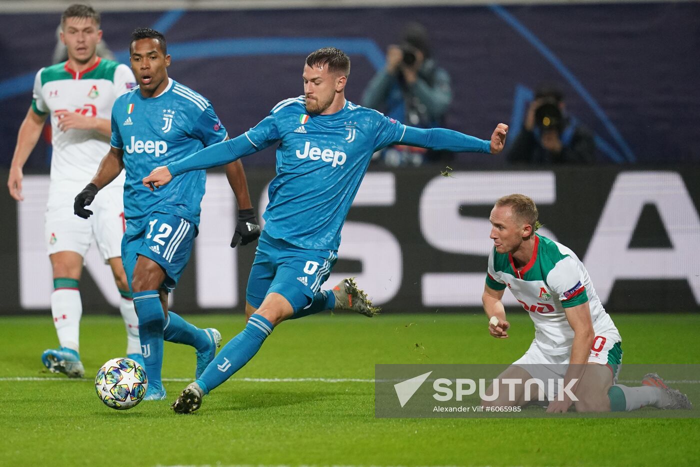 Russia Soccer Champions League Lokomotiv - Juventus