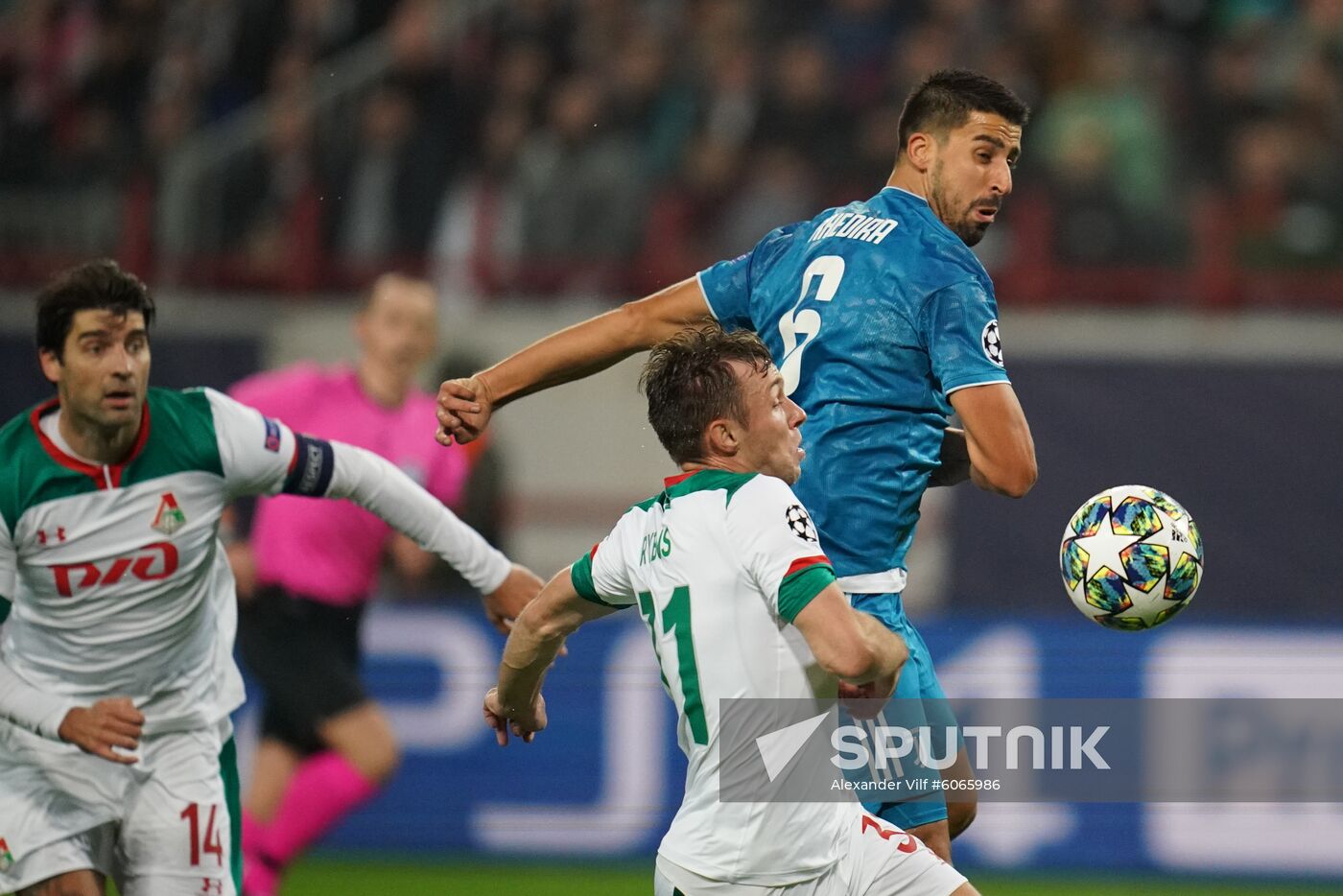 Russia Soccer Champions League Lokomotiv - Juventus