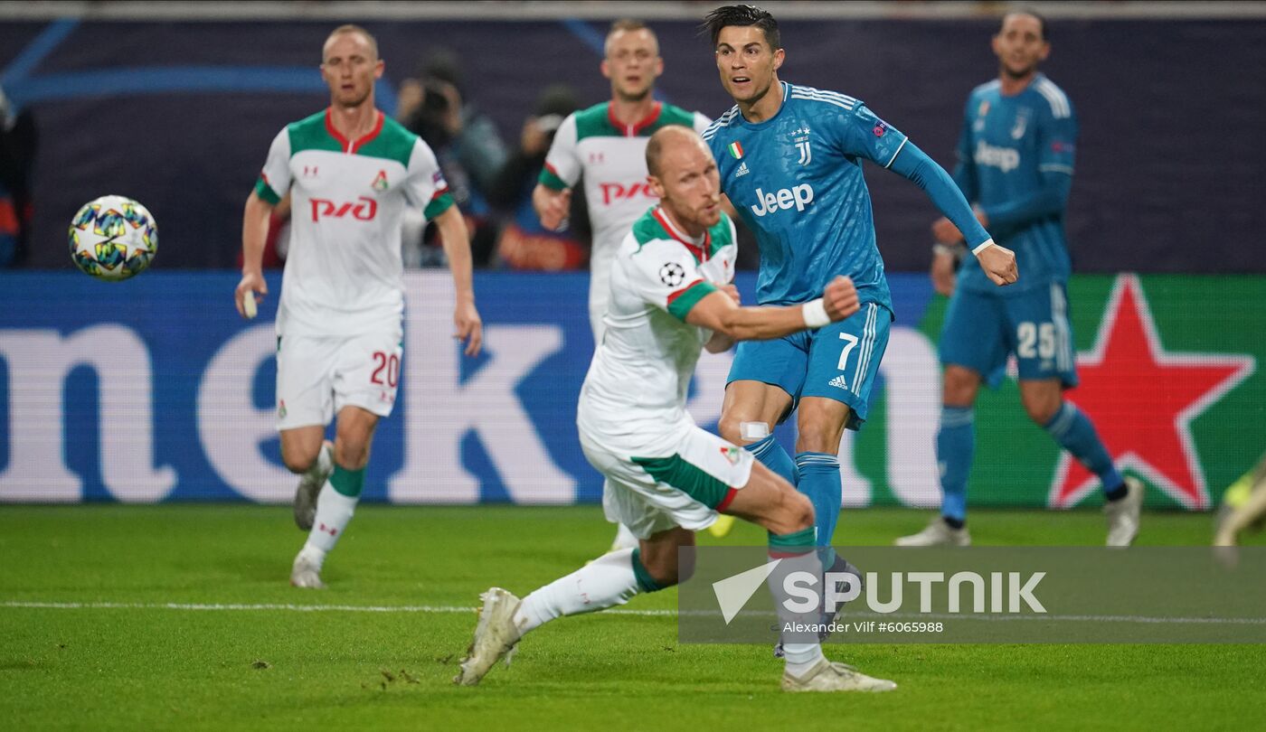 Russia Soccer Champions League Lokomotiv - Juventus