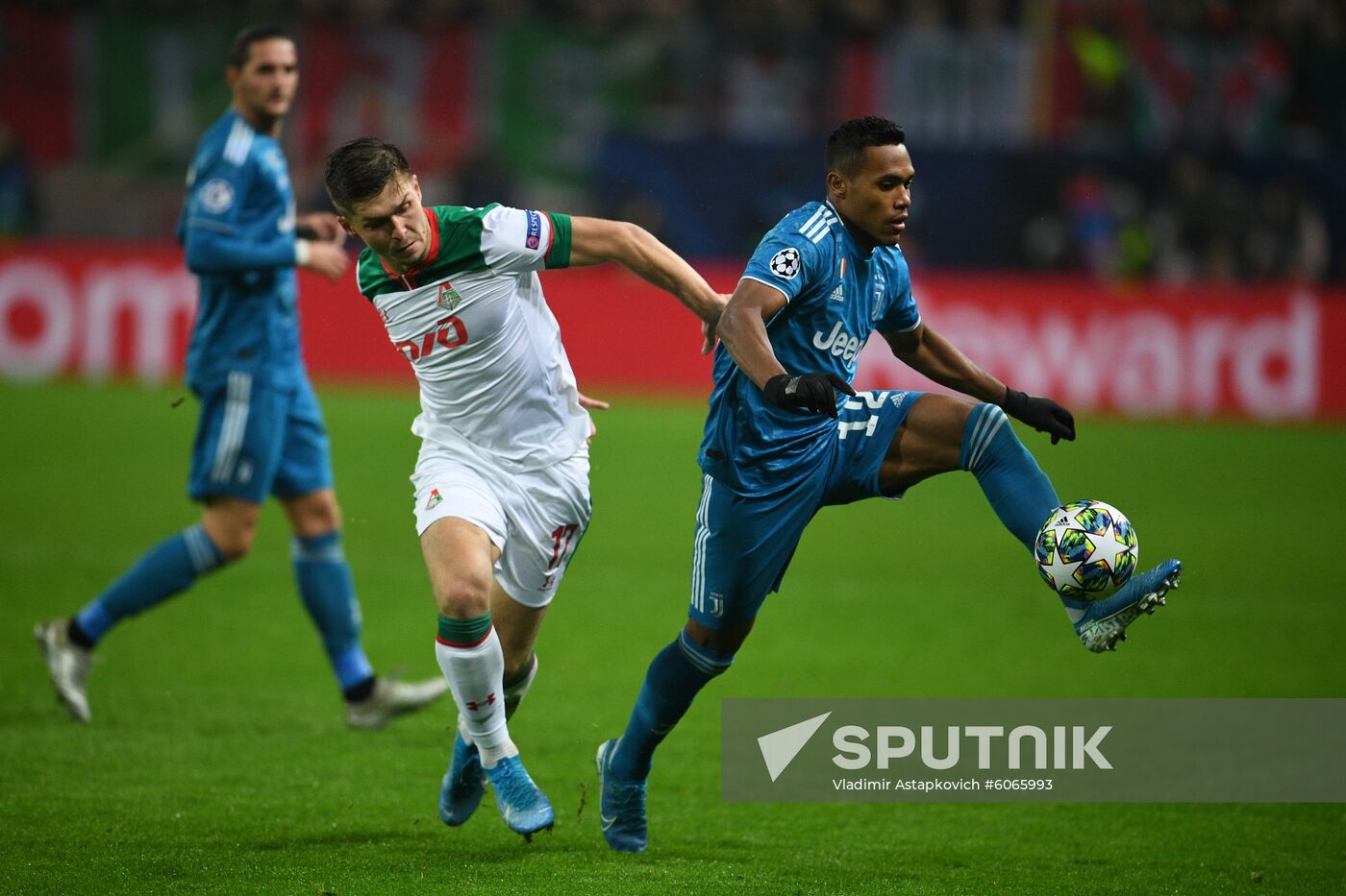 Russia Soccer Champions League Lokomotiv - Juventus