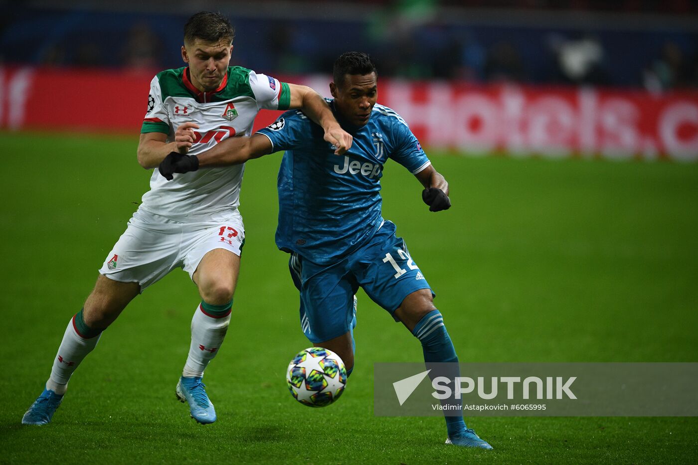Russia Soccer Champions League Lokomotiv - Juventus