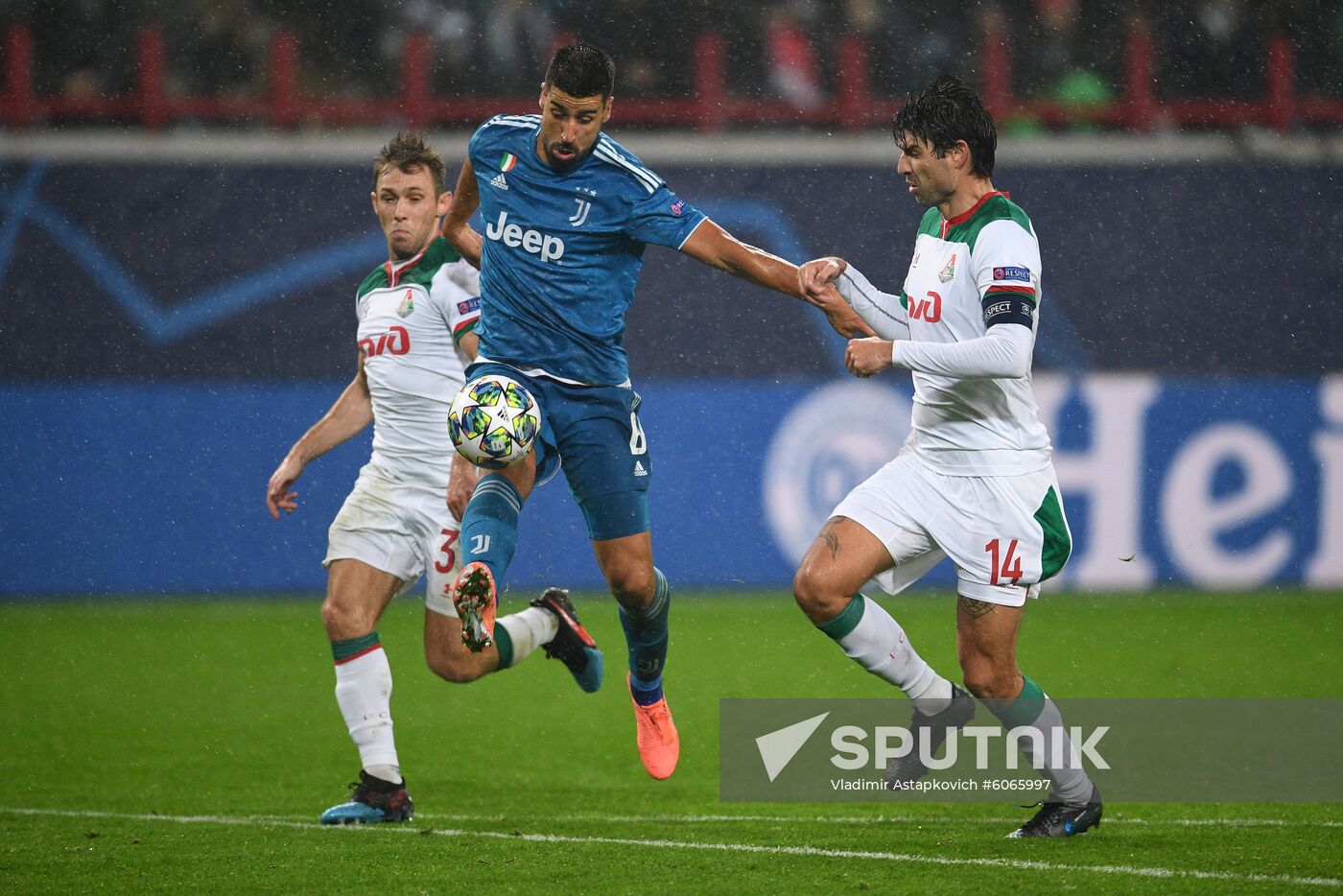 Russia Soccer Champions League Lokomotiv - Juventus