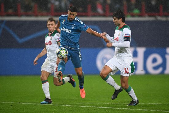 Russia Soccer Champions League Lokomotiv - Juventus