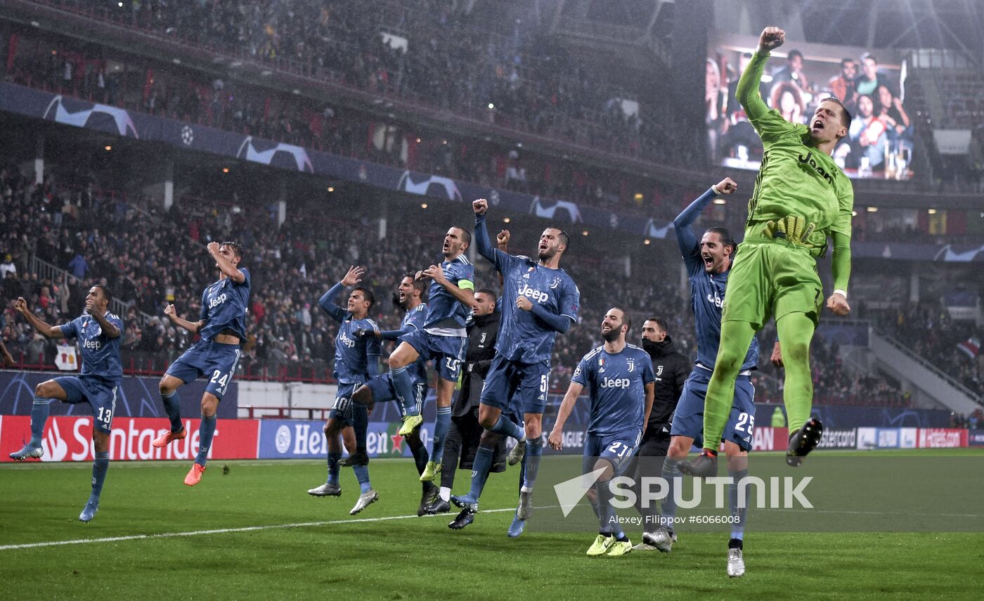 Russia Soccer Champions League Lokomotiv - Juventus
