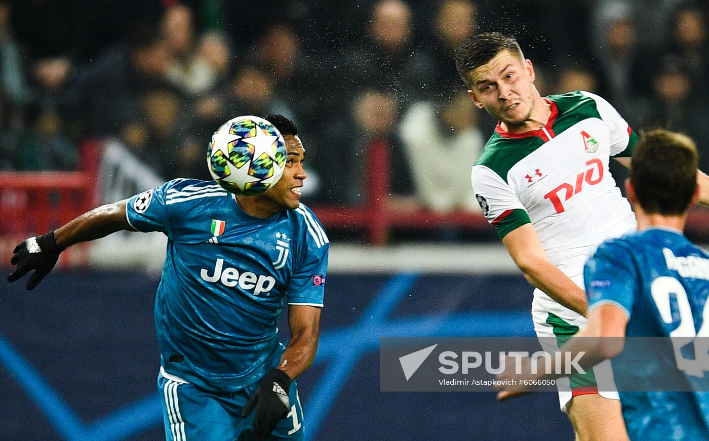 Russia Soccer Champions League Lokomotiv - Juventus