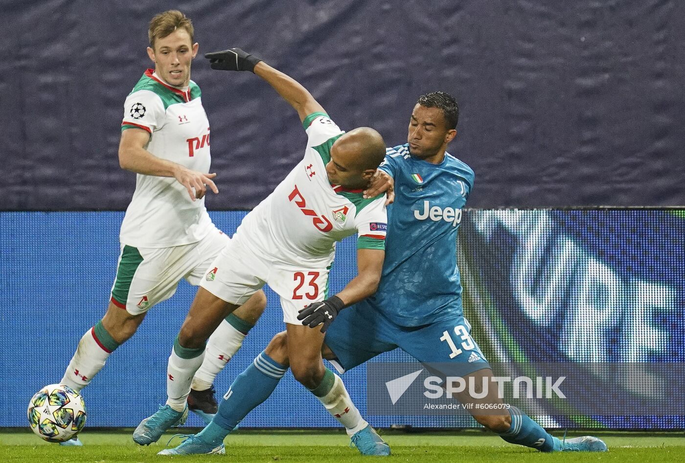 Russia Soccer Champions League Lokomotiv - Juventus