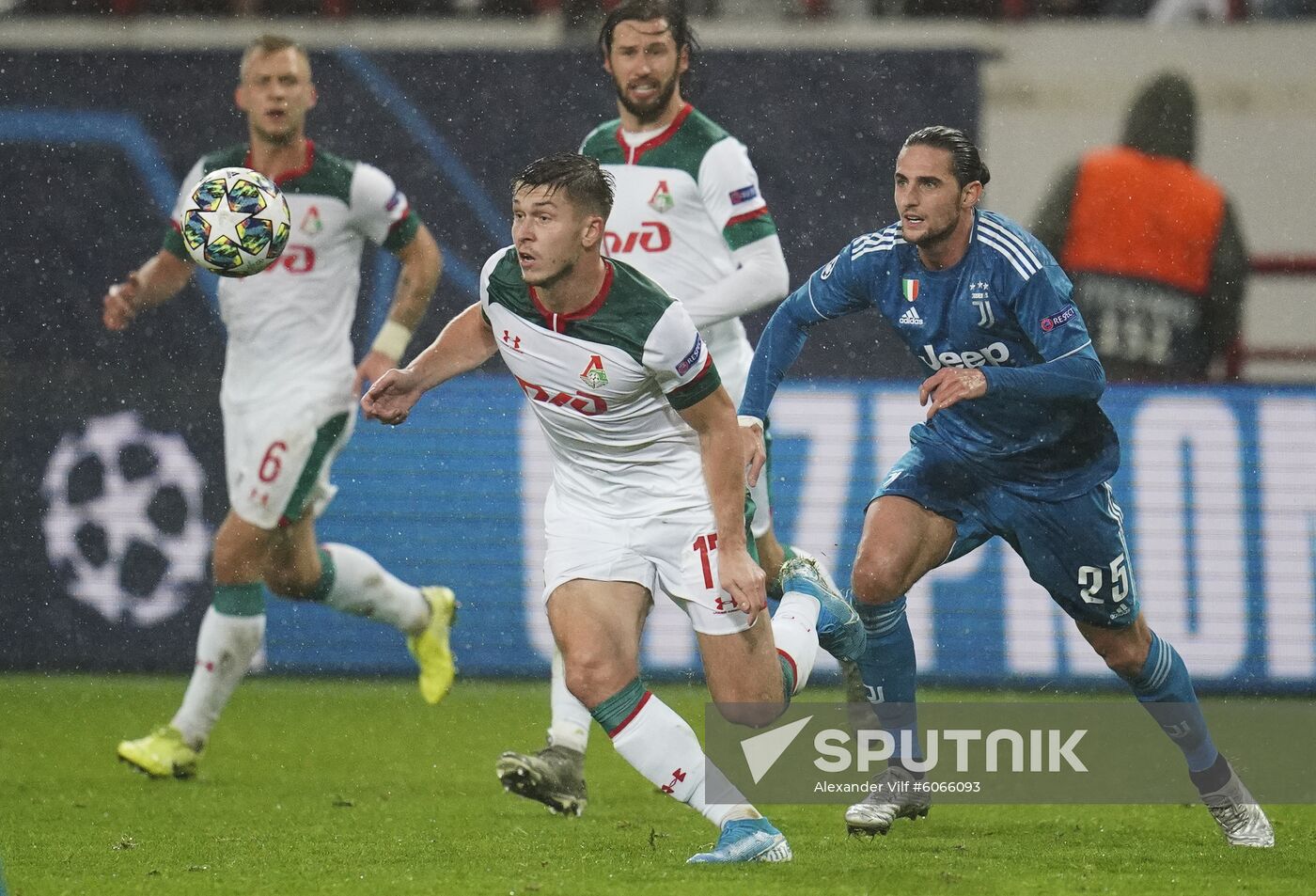 Russia Soccer Champions League Lokomotiv - Juventus